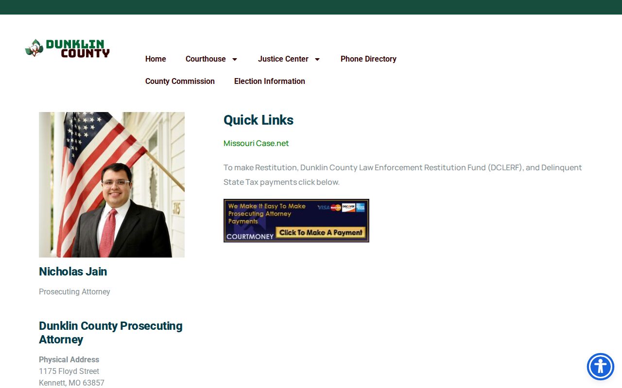 Dunklin County Prosecuting Attorney official page